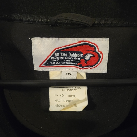 Mens Buffalo Outdoors Work Wear Jacket Size 2xl - Picture 3 of 3